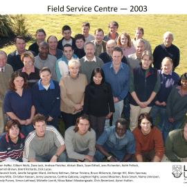 2003 Field Service Centre group