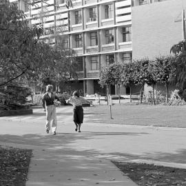1981 Hilgendorf Building, Featuring a Historic Student Capping Stunt Cross