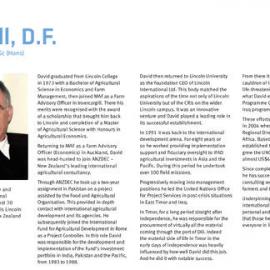 2010 Lincoln Alumni International Medal Citation - D. F. Rendall 