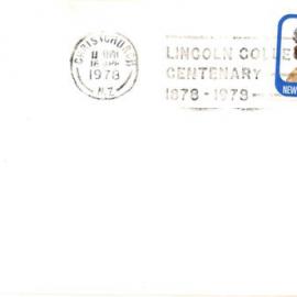 Lincoln College Postal History 10