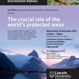 2014 State of the Nation's Environment Address Poster