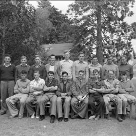 1952 Rural Field Cadets class at Canterbury Agricultural College