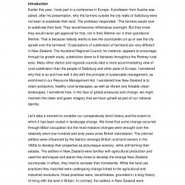 2009 State of the Nation's Environment Address