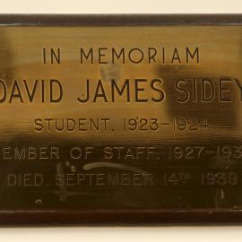 David James Sidey