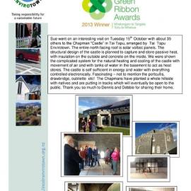 2013 11 Lincoln Envirotown Newsletter