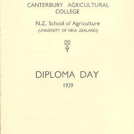 1939 Diploma Day
