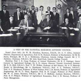 1967 Visit of National Research Advisory council