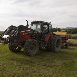 Telford farm tractor operation