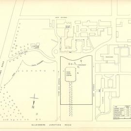 1957 Campus Map