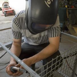 Telford farm welding workshop project