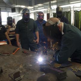 Telford farm welding workshop