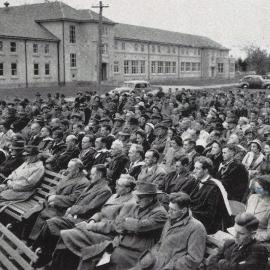 1953 Hudson Hall opening