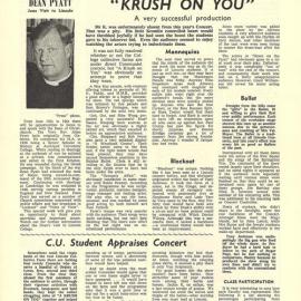 1963 Lincoln College CACLIN Vol. 19 No. 4