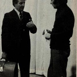 1975 Gavin Daly with Prime Minister