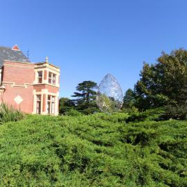 Ivey Hall and the H2O Sculpture