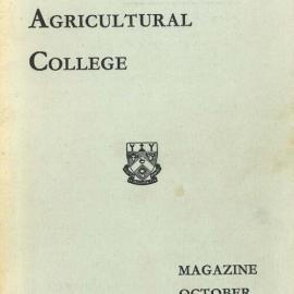 1959 Canterbury Agricultural College Magazine (No. 84 October 1959)