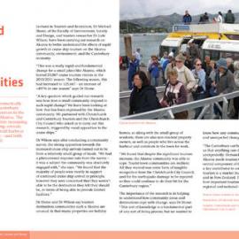Increased tourism impact on small communities