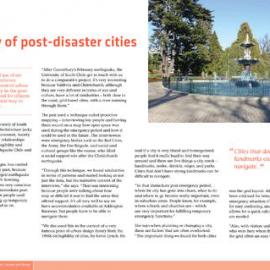 Legibility of post-disaster cities