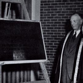 1954 Charles Wood-Last Visit to his College