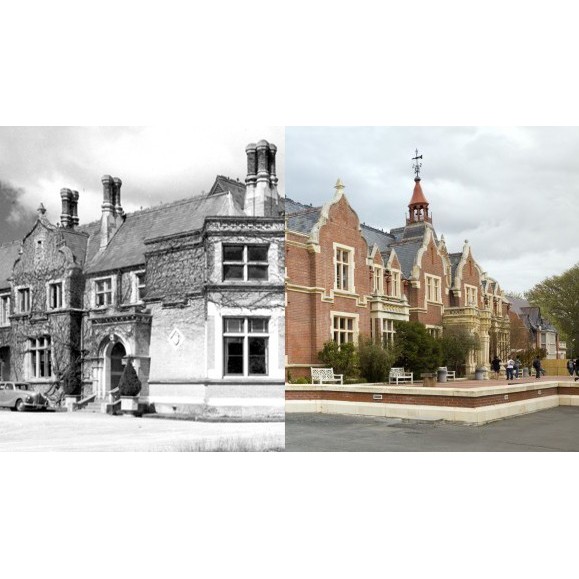 Changes Over Time: Ivey Hall 1955 - 2015