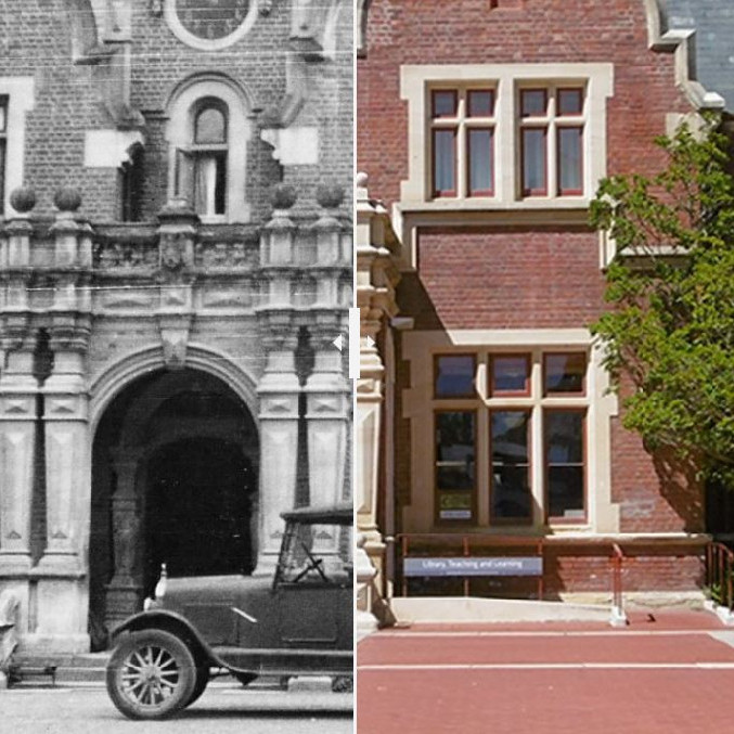 Changes Over Time: Ivey Hall 1937 - 2017