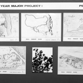 1972 Landscape Architecture Students Display in Building Centre 06