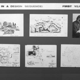 1972 Landscape Architecture Students Display in Building Centre 04