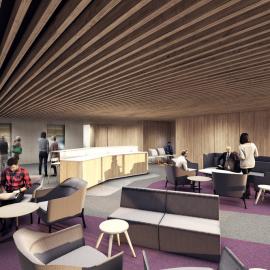 Lincoln Hub Joint Facility Interior Circulation and Collaboration Spaces 2