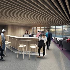 Lincoln Hub Joint Facility Interior Circulation and Collaboration Spaces 3