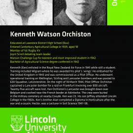 Orchiston poster