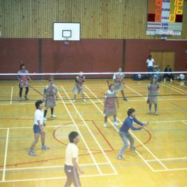 1988 Halls of Residence students Playing Volleyball 2