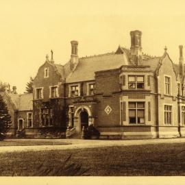 Northeast view of the Canterbury Agricultural College, pre 1918
