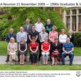 2009 SoLA Reunion  - 1990s Graduates & Staff