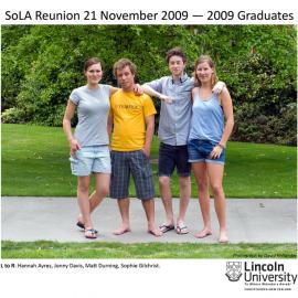 2009 SoLA Reunion 2009 graduates