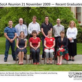 2009 Reunion SoLA Recent Graduates