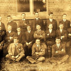 1904 First year students Canterbury Agricultural College