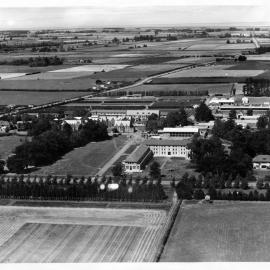 1954 Canterbury Agricultural College Aerial view