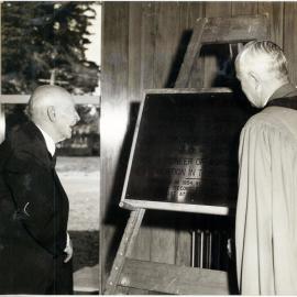 1954 Charles Wood-Last Visit to his College 2