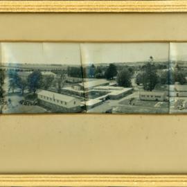 Mid 1950s Panoramic view of Canterbury Agricultural College
