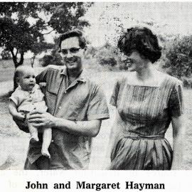 John and Margaret Hayman 1966