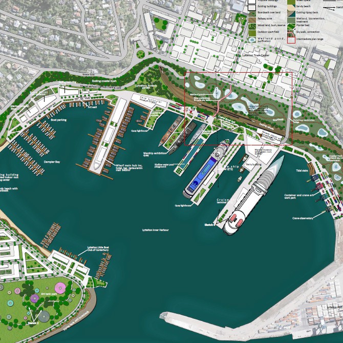 Lyttelton Waterfront Regeneration - Bo Zhao