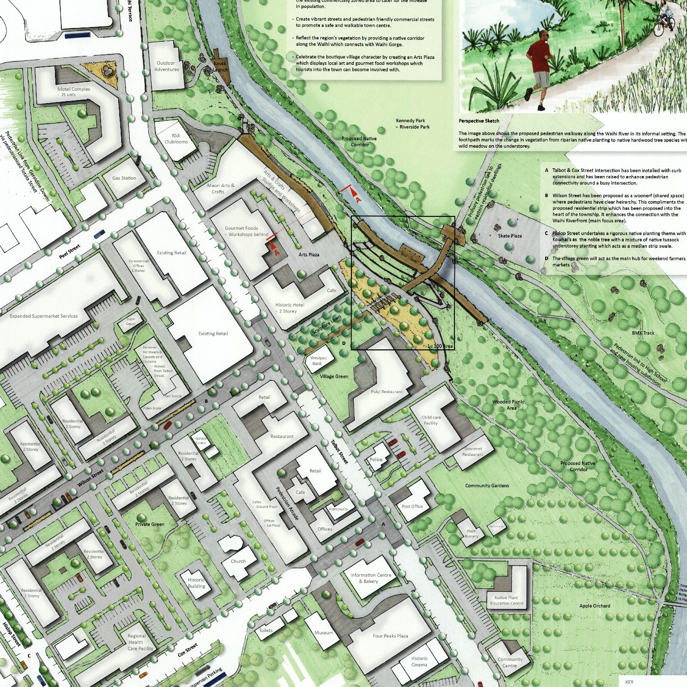 Geraldine [E]merging with the Waihi riverfront - A resuscitation of dead space - Kabir Singh