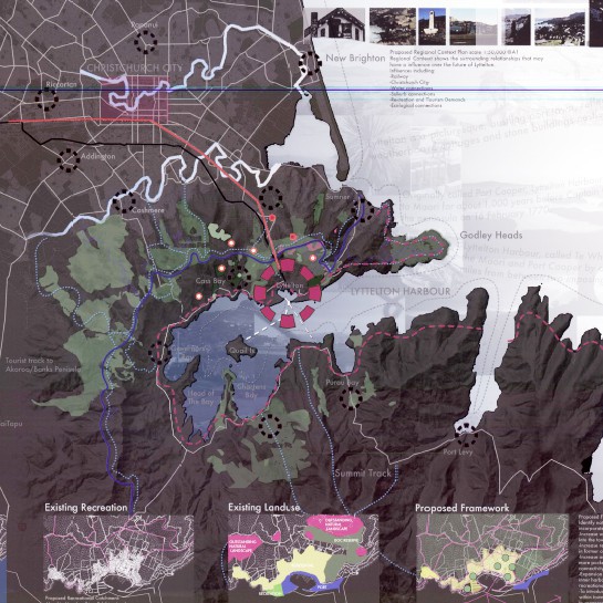 A journey through a long black tunnel leading to the unknown of Lyttelton: The Gateway to Discovery - Olivia Bird 