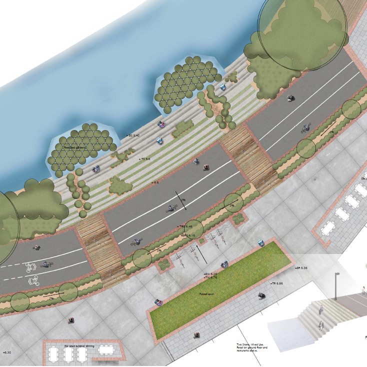 Avon Loop: Vibrant Urban Edge -David