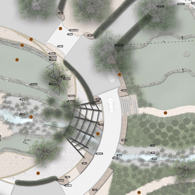 Tapestry of Waterways - Cashmere Stream - Margaret Beattie