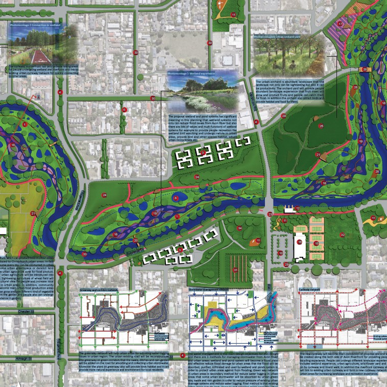 Avon Riverfront Plan - Bo Zhao