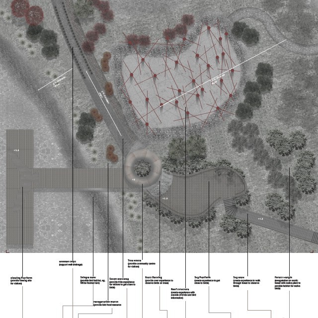 2018 Integrating Birdlife into the Fabric of the City - Yaxin (Shin) Shi