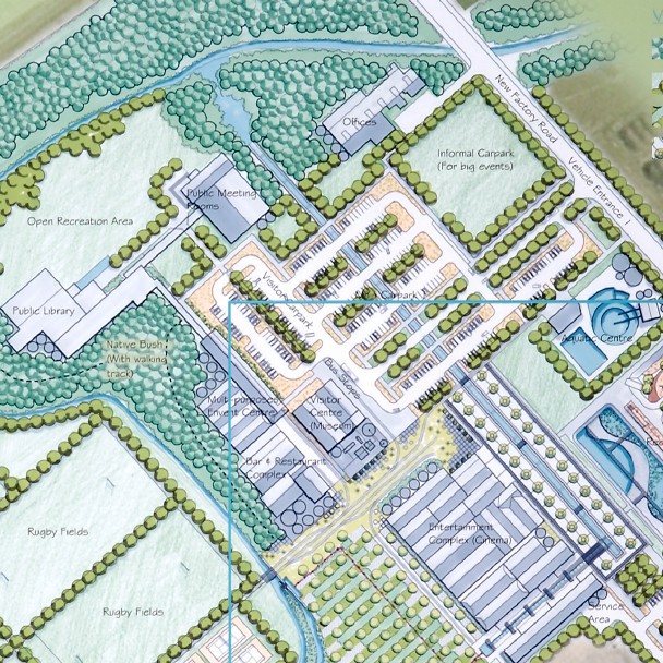 Transform: "Freezing Works" Redevelopment, Belfast, Christchurch - Zianxi Chen