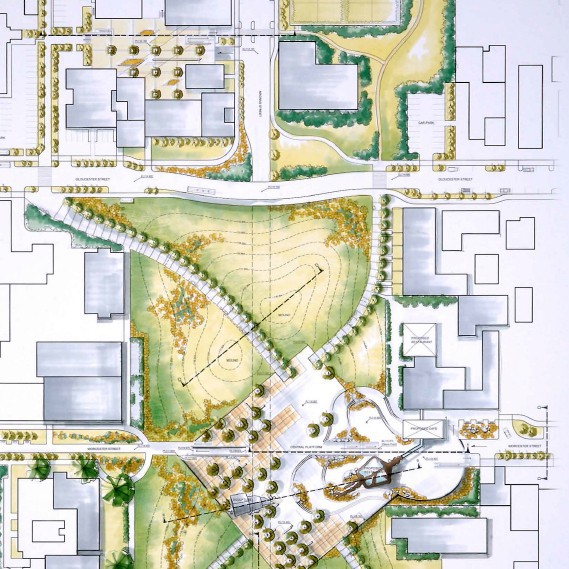 East Boundary: Latimer Square, Our New Civic Park - Ke Lai