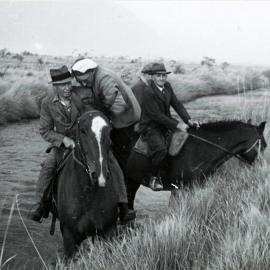38 The edge of the Rangitata River to inspect serious erosion